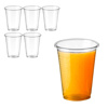 Imagen de Vasos plásticos transparentes descartables 200 ml  50 unidades