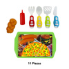 Imagen de Pizza en bandeja con accesorios