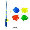 Imagen de Juego caña de pescar  con  4 pescados
