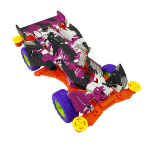 Imagen de Auto juguete de carrera multicolor