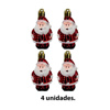 Imagen de Papa Noel Adorno de Navidad 4 unidades