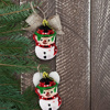 Imagen de Muñeco de Nieve Adorno Navidad 4 unidades