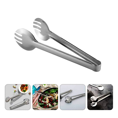 Imagen de Pinza para ensalada de acero