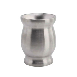 Imagen de Mate acero plateado doble pared 250 ml