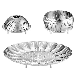 Imagen de Canasto vaporizador de alimentos plegable