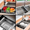 Imagen de Escurridor extensible para pileta acero inoxidable