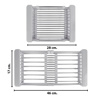 Imagen de Escurridor extensible para pileta acero inoxidable