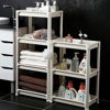 Imagen de Organizador rectangular con ruedas 4 estantes