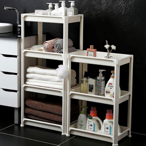 Imagen de Organizador rectangular con ruedas 4 estantes