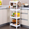 Imagen de Organizador rectangular con ruedas 4 estantes