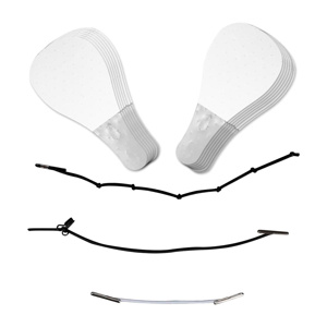 Imagen de Set de hilos tensores faciales con efecto lifting - 40 parches + 3 Hilos tensores