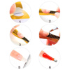 Imagen de Moldes adhesivos para uñas gel o acrílico  100 unidades
