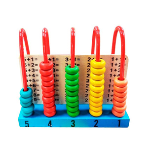 Imagen de Juego abaco colores didáctico madera