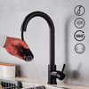 Imagen de Canilla Monocomando Extensible Para Pileta De Cocina Con Grifo Retráctil negro mate
