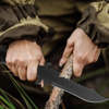 Imagen de Cuchillo de supervivencia con estuche 31 cm