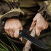 Imagen de Cuchillo de supervivencia con estuche 31 cm