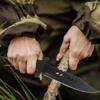 Imagen de Cuchillo de supervivencia con estuche 31 cm
