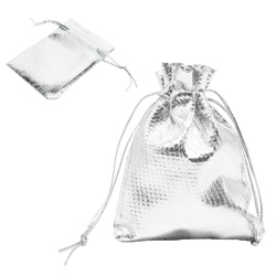 Imagen de Bolsa de tela  con cordón para regalo
