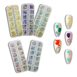 Imagen de Apliques piedras para decoración de uñas