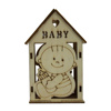 Imagen de Casita adorno  en madera Baby