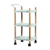 Imagen de Mesa Carrito Organizador 3 Estantes con Ruedas