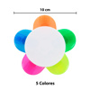 Imagen de Lapiz resaltador forma de flor - 5 colores