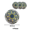Imagen de Posa fuente o plato-soporta calor-4pc