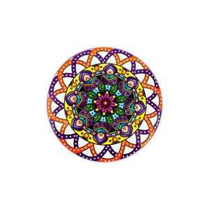 Imagen de Posa Vasos Diseño de mandalas - c/u