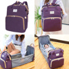 Imagen de Mochila bolso maternal bebé con cuna