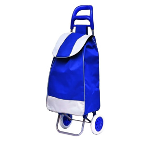 Imagen de Carrito con ruedas y bolso de lona para mandados