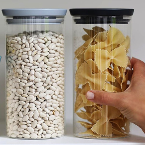 Imagen de Frasco Tarro Plástico con Tapa Hermética 800ml