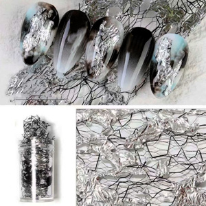 Imagen de Apliques decoración para uñas  papel foil