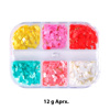 Imagen de Apliques para uñas-pétalos y piedras-set 6 colores