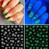 Imagen de Stickers para uñas brillan en la oscuridad diseños Surtidos