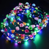 Imagen de Cotillon corona de flores con luz