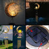 Imagen de Llamador de ángeles solar diseño luna calada con luz