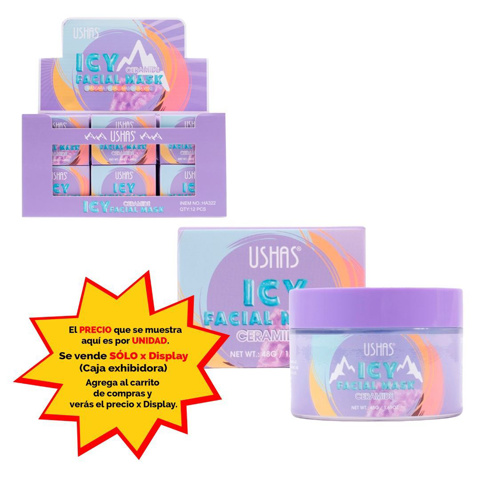 Imagen de Mascara facial Ushas-ceramica Glacial-HA322