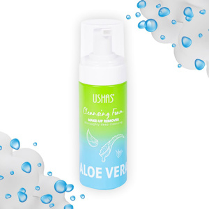 Imagen de Espuma de limpieza Ushas-removedor de maquillaje-Aloe Vera-H