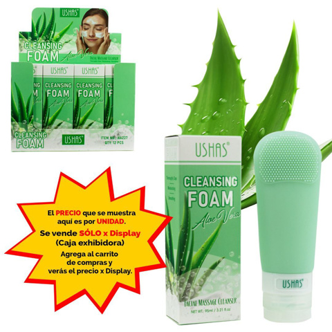 Imagen de Espuma de limpieza facial con Aloe Ushas