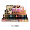 Imagen de Sombras de ojos  combinadas con glitter 10 tonos  Ushas
