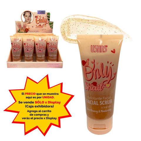 Imagen de Exfoliante facial Ushas-Caracol-HA345