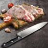 Imagen de Cuchillo mango negro hoja 13"