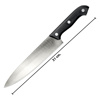 Imagen de Cuchillo mango negro hoja 13"