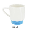 Imagen de Taza ceramica fondo de color