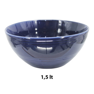 Imagen de Bowl-ensaladera de ceramica blanco-redondo