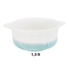 Imagen de Bowl-cazuelita ceramica con asas-rayas exterior-redondo