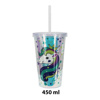 Imagen de Vaso con tapa y sorbito-unicornio-en caja