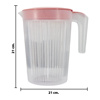 Imagen de Jarra plastica con tapa y asa- 2 colores-13X16X20cm-oval