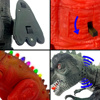 Imagen de Dinosaurio 20X18cm - 2 colores