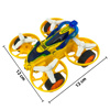 Imagen de Auto a friccion-4 helices- 12,5x11cm C/U